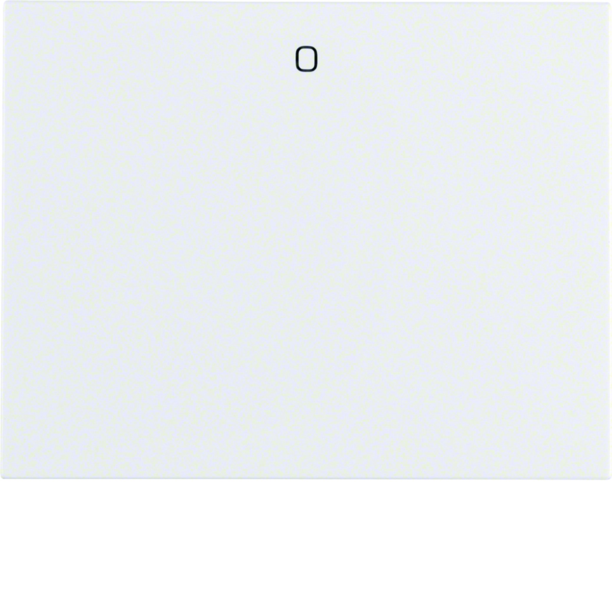 K.1K.5 - tecla simples c "0", branco