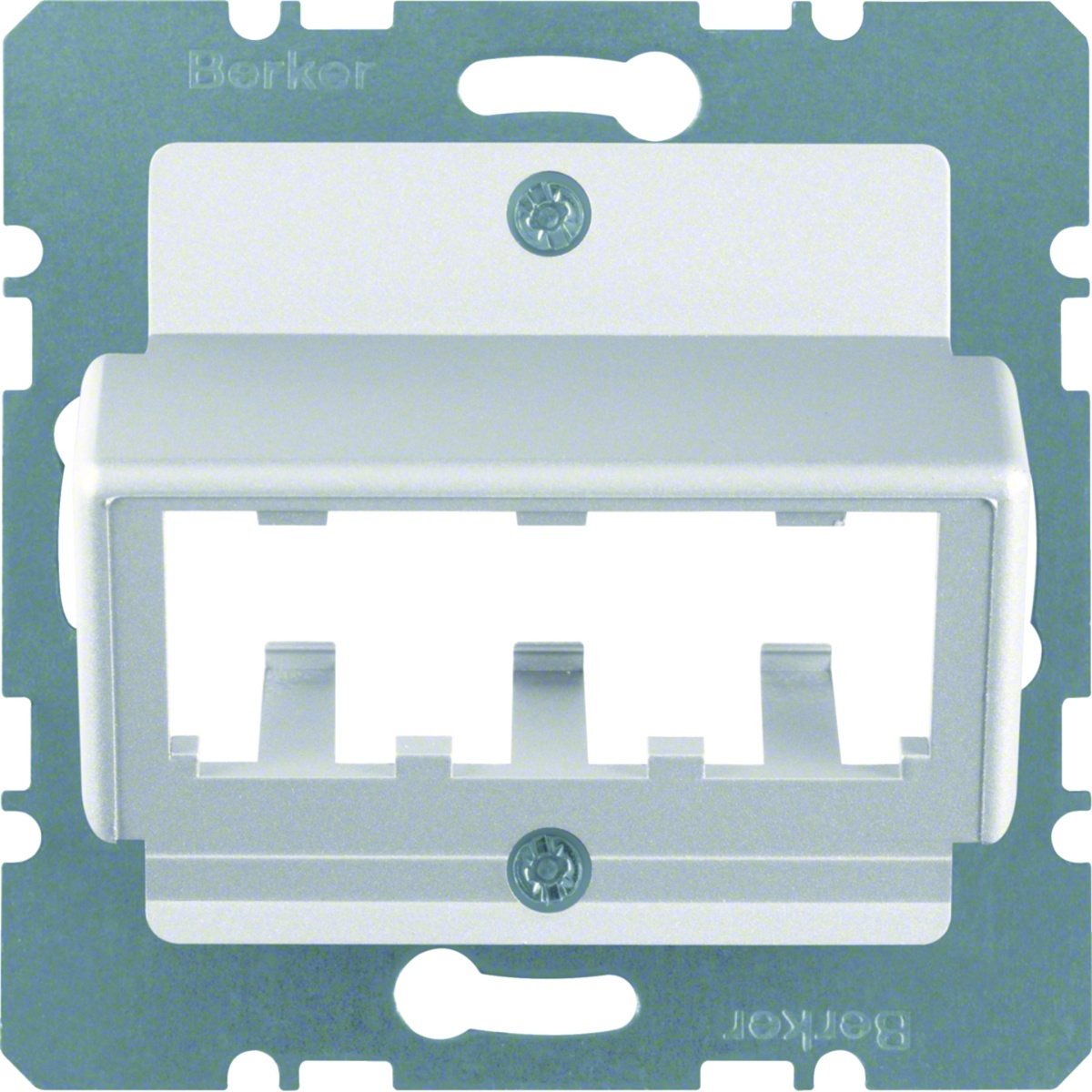 Centro p 3 mód. MINI-COM, alum mate