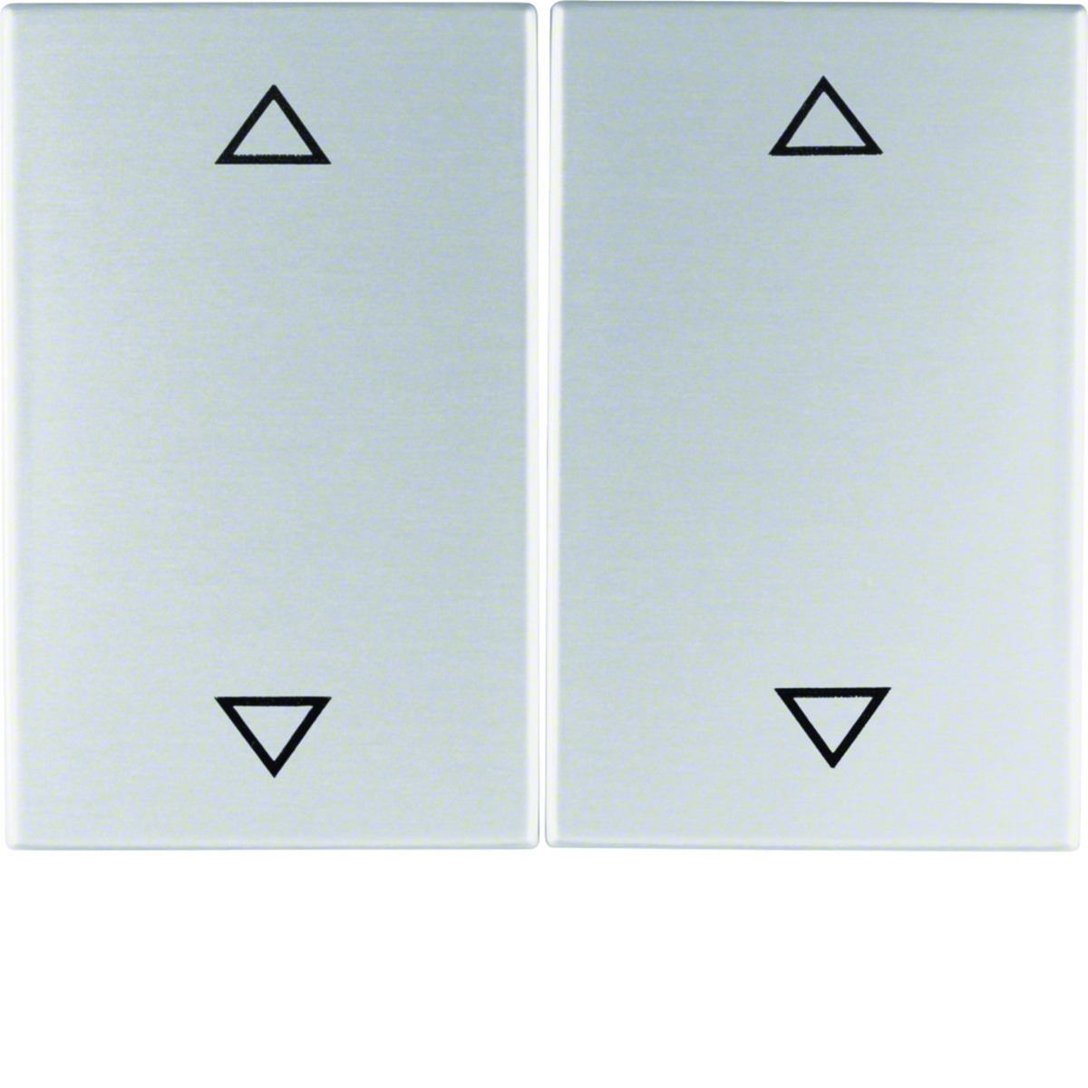 K.1K.5 - tecla dupla 4 setas, alumínio