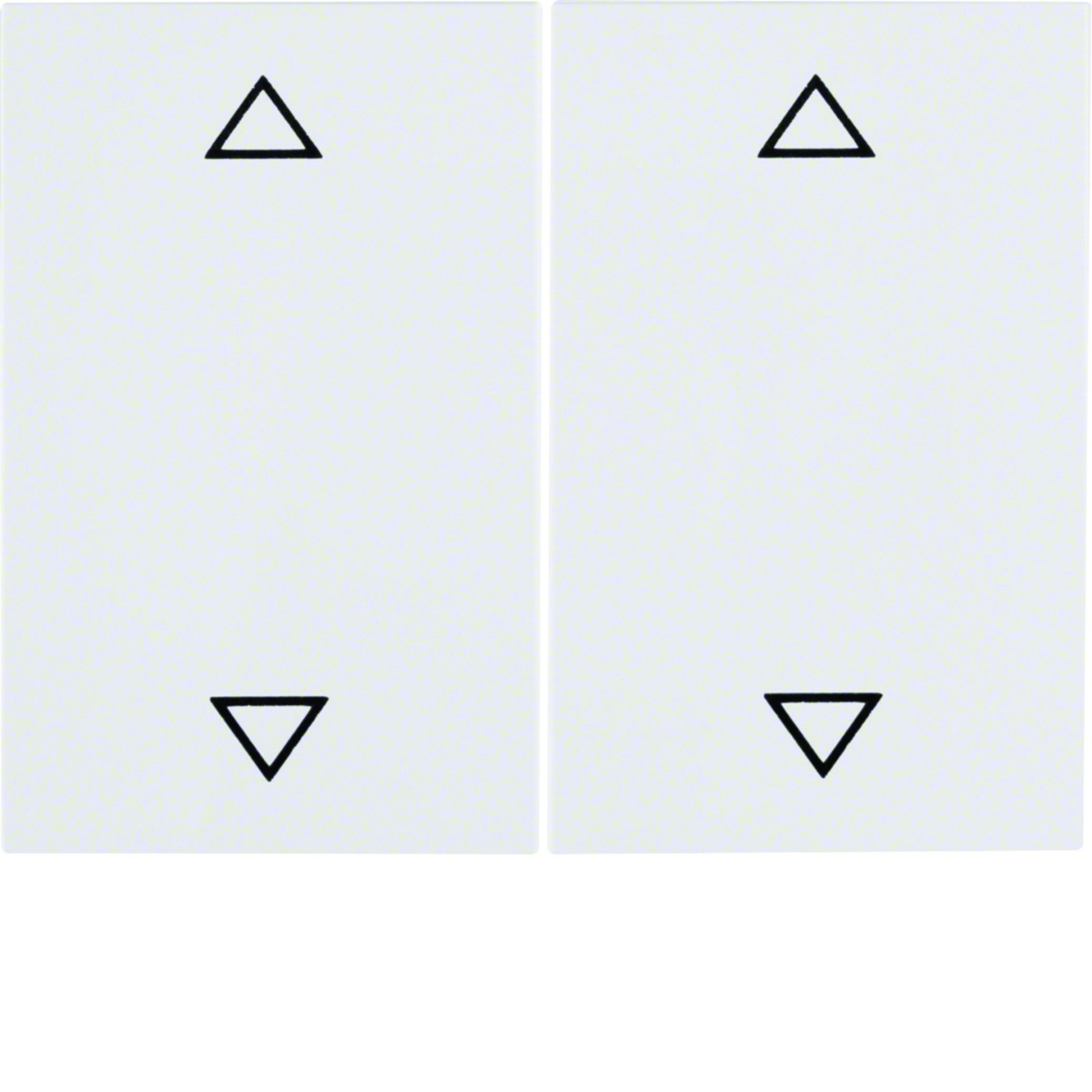 K.1K.5 - tecla dupla 4 setas, branco