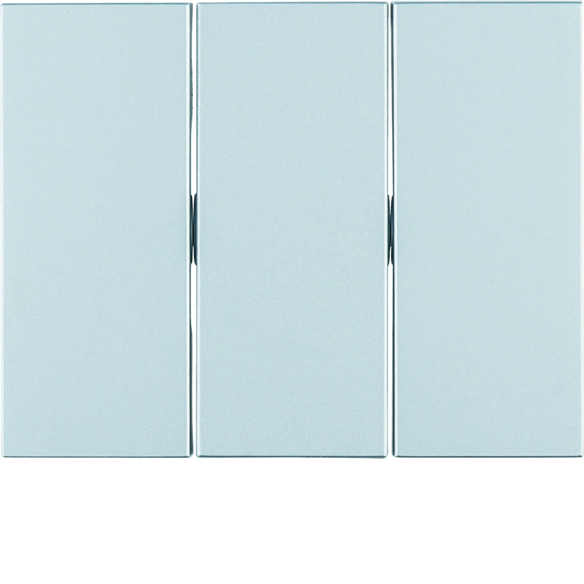 K.1K.5 - tecla tripla, alumínio