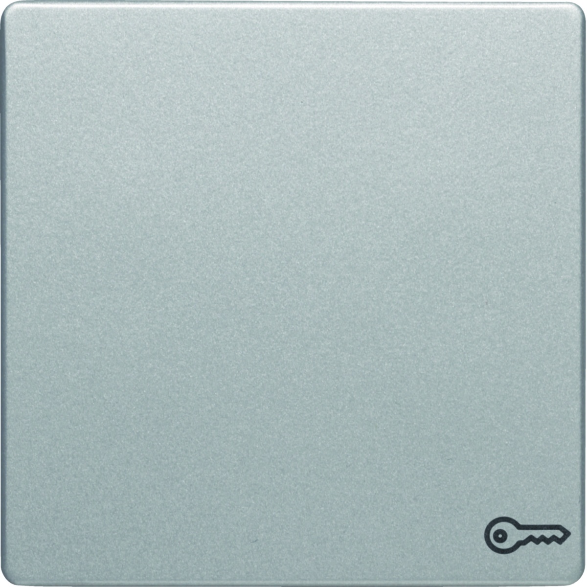 Q.x - tecla simples simb.chav, alumínio