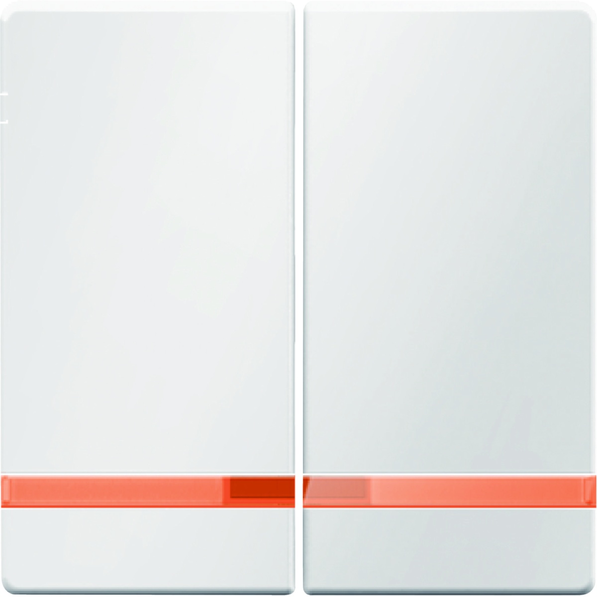 Q.x - tecla dupla cvisor, branco