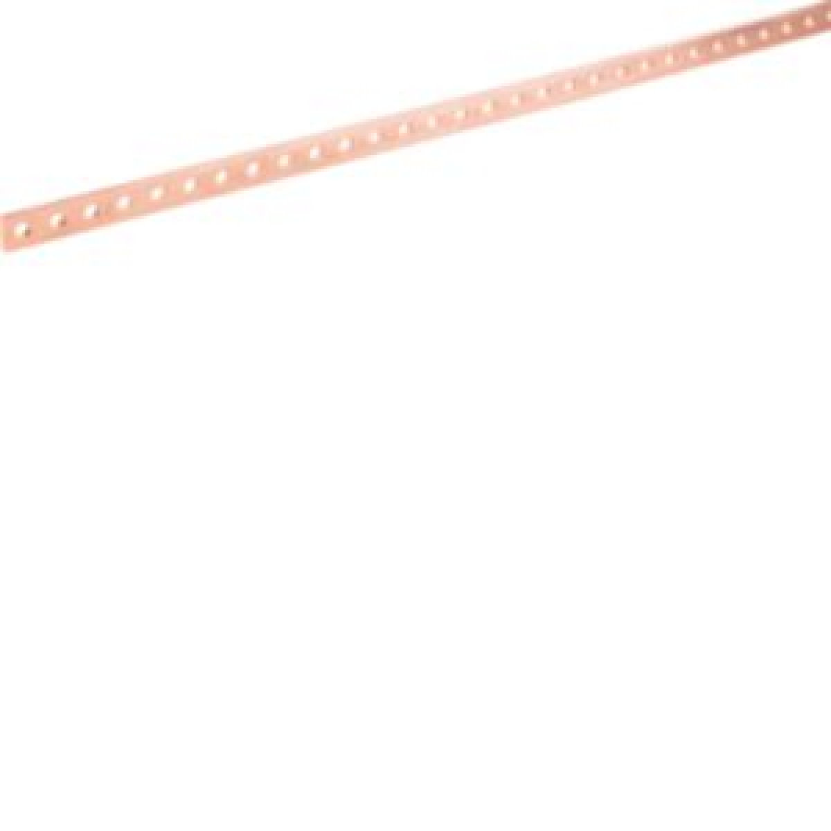 Barra de cobre perf. M6 30x5 l.430