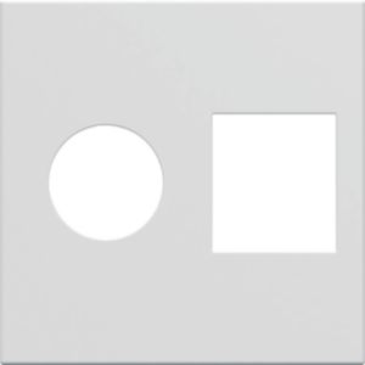 gallery 2M Espelho TVRJ45, branco