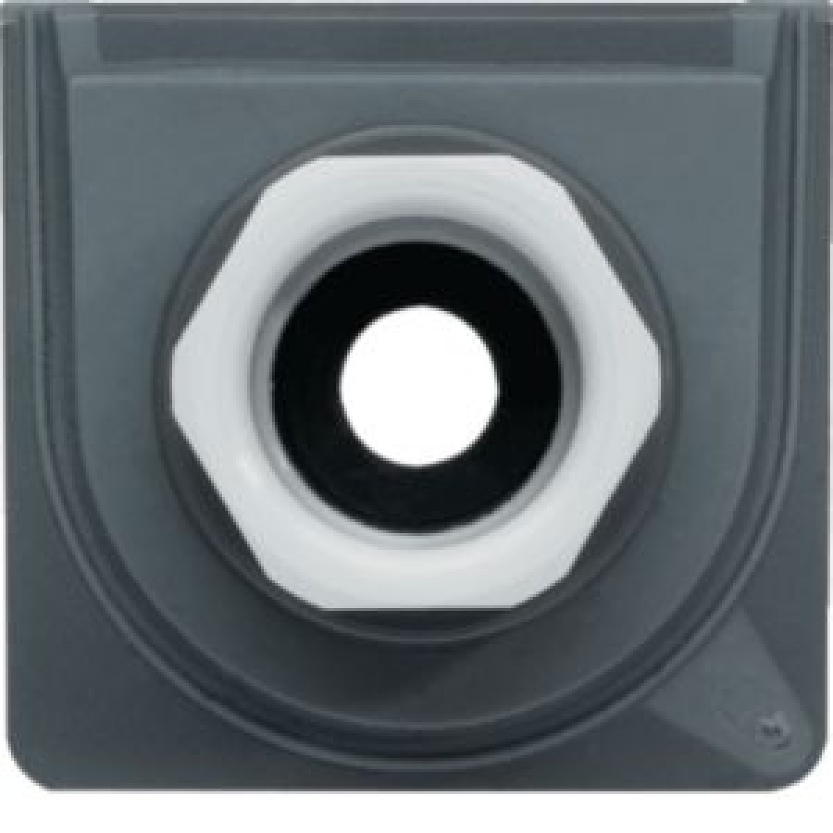 cubyko - Entrada c bucim M20, cinzento