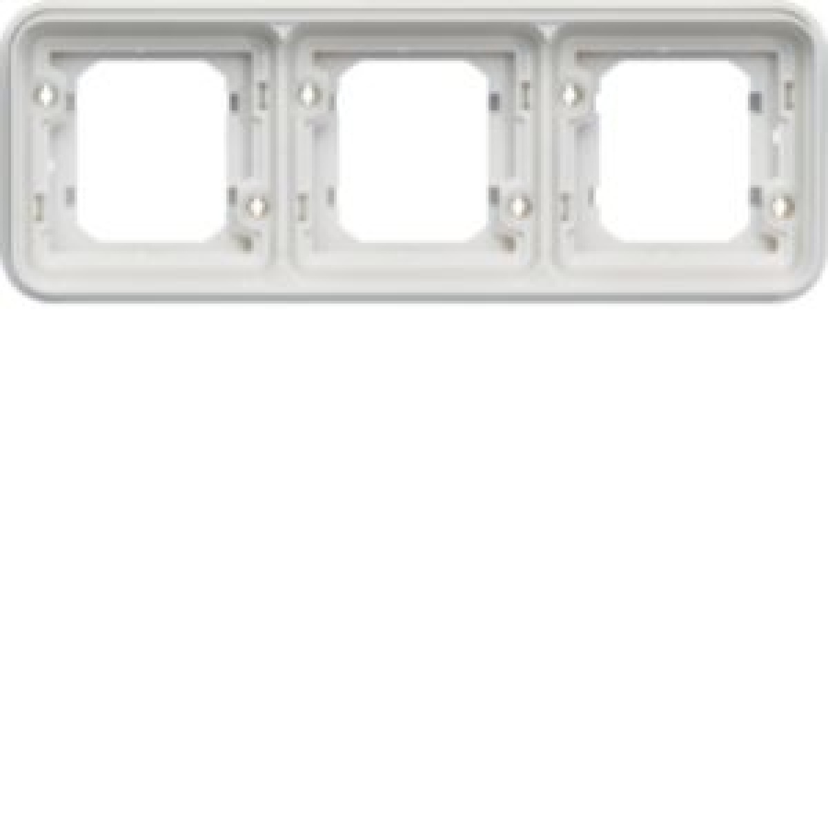 cubyko - Quadro x3 horizontal, branco