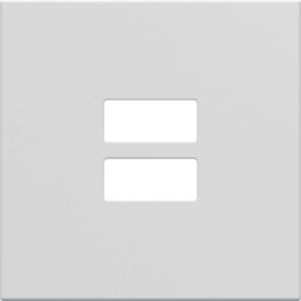 gallery 2M Espelho USB carreg., branco