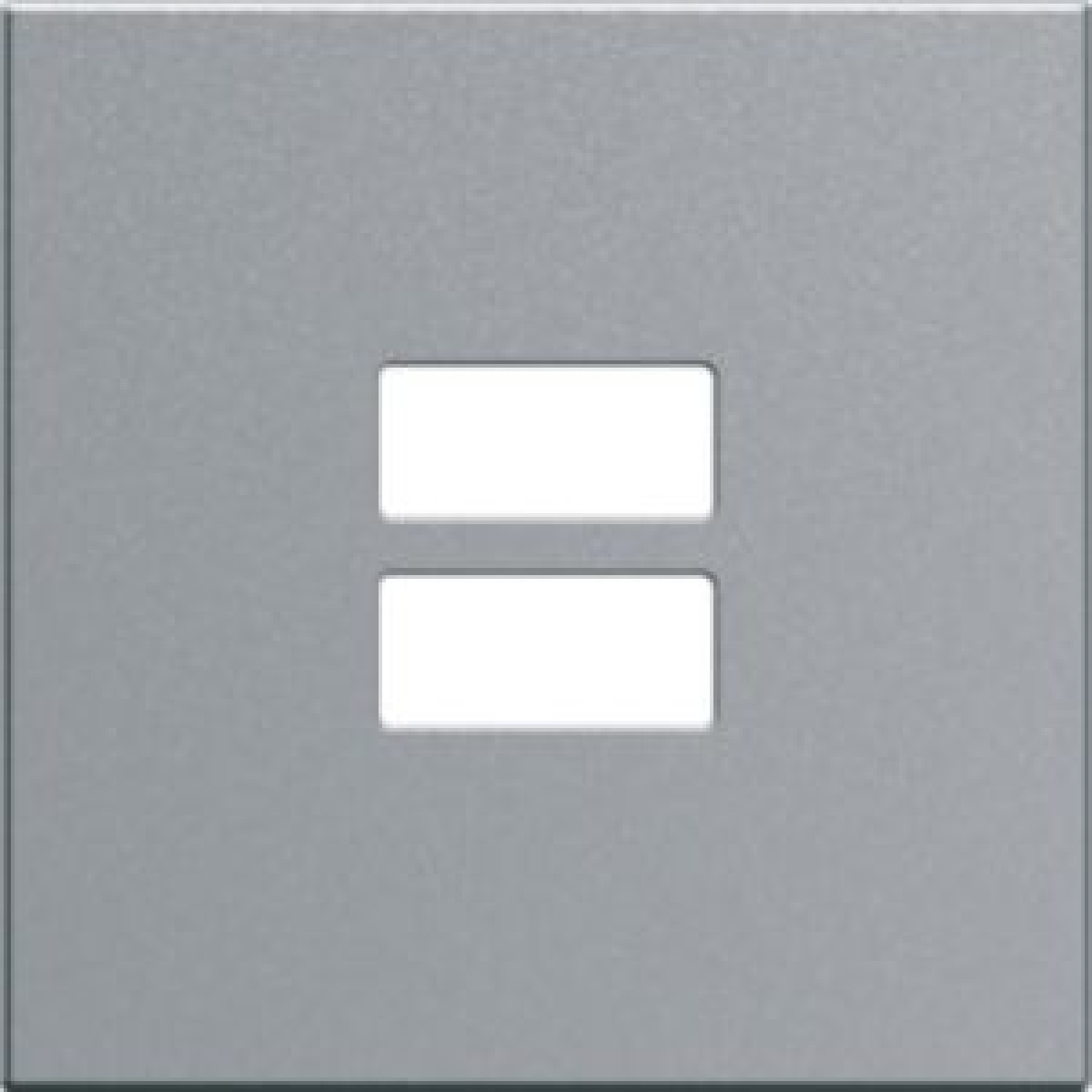 gallery 2M Espelho USB carreg., alumínio