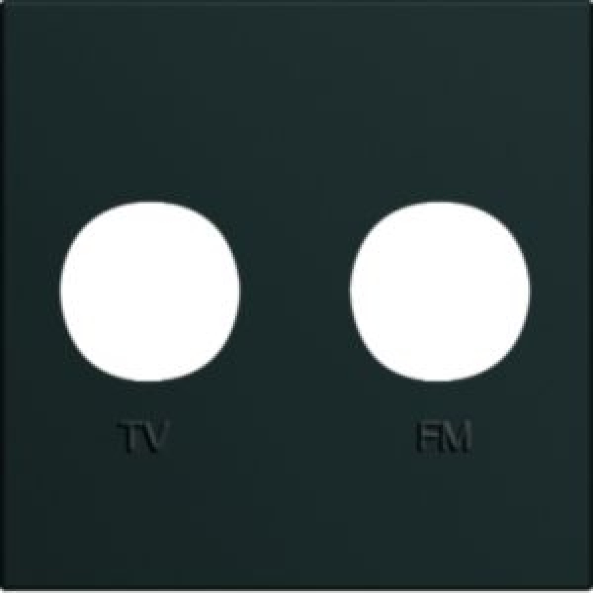 gallery 2M Espelho TVFM, preto