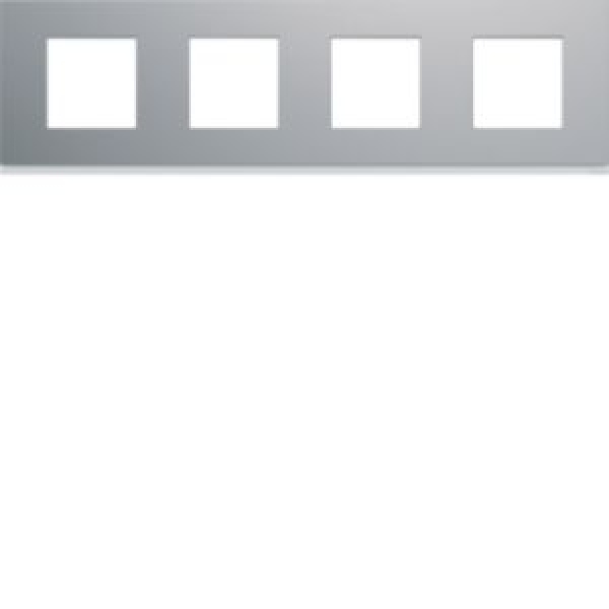 gallery 4x2M Quadro x4 horiz., alumínio