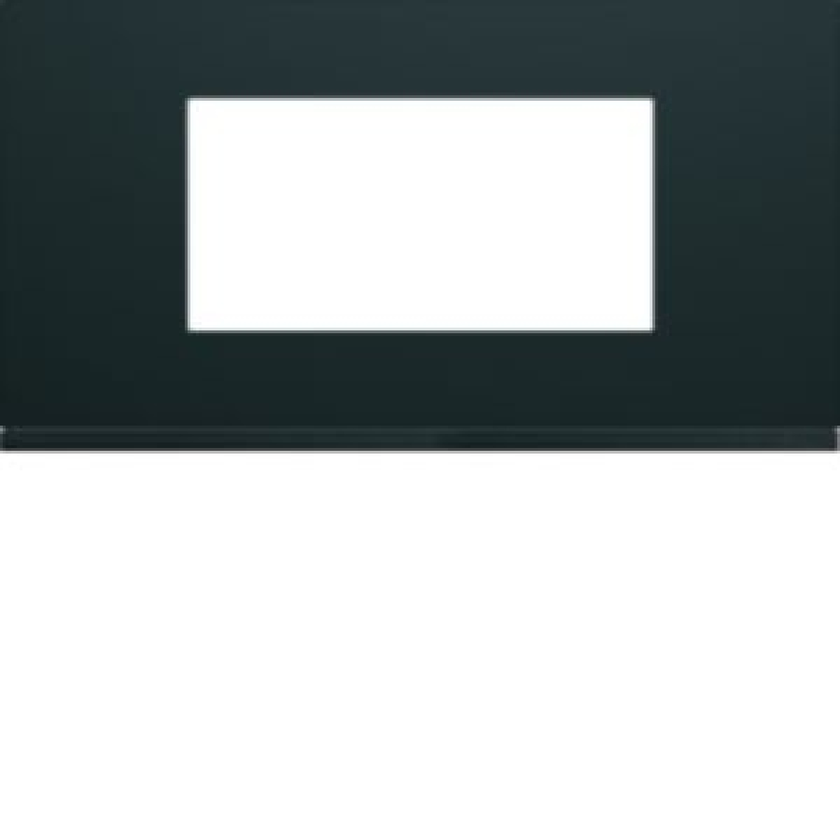 gallery 4M Quadro horizontal, preto