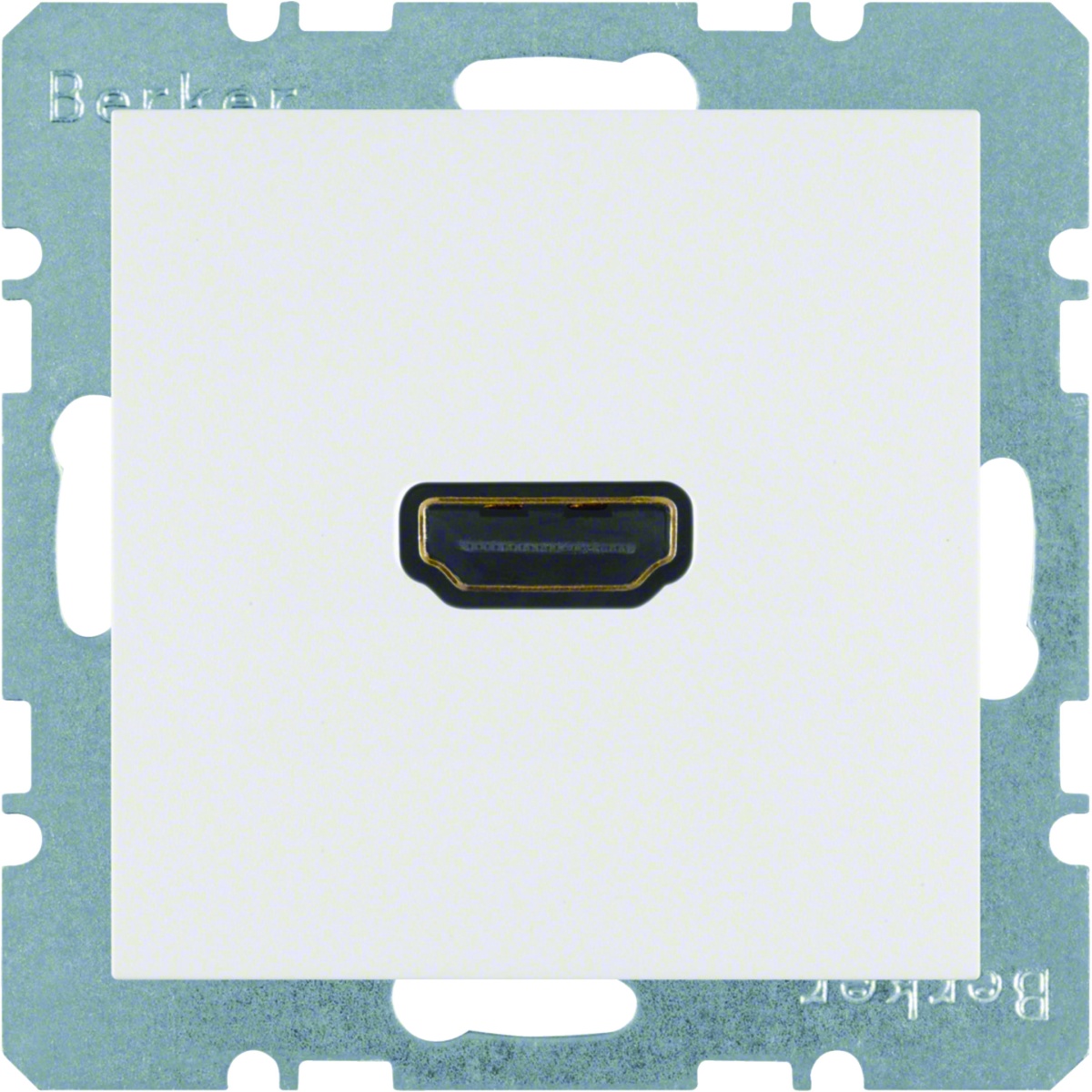 S.1B.x - tomada HDMI, branco mate