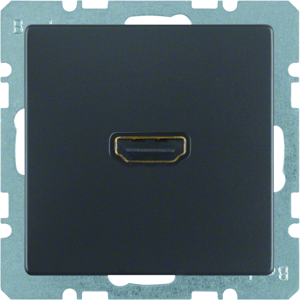 Q.x - tomada HDMI, antracite
