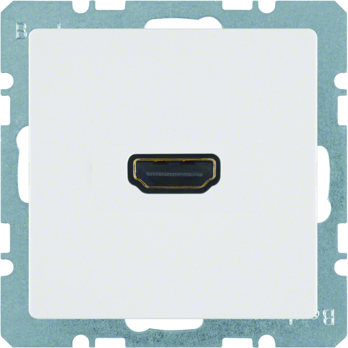 Q.x - tomada HDMI, branco