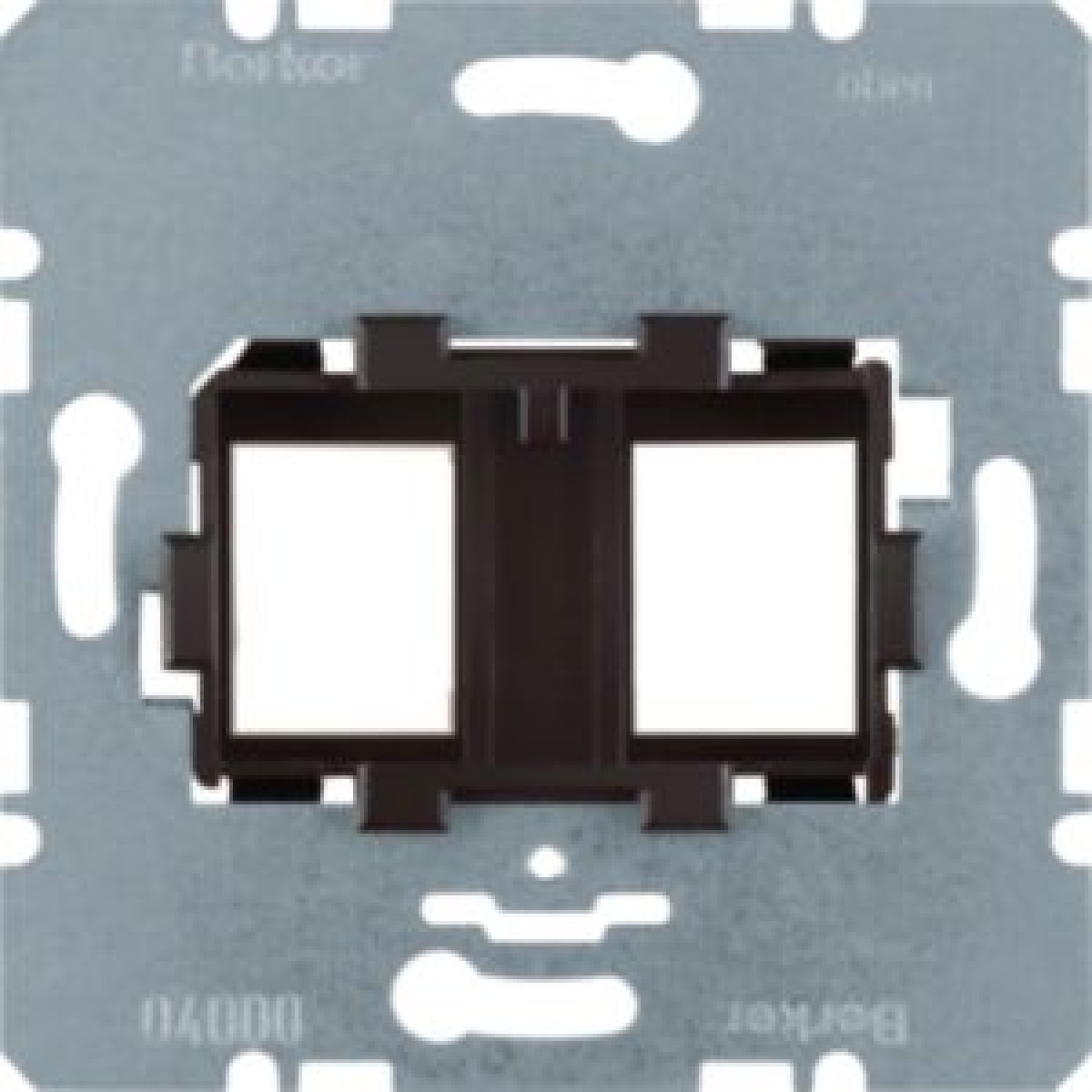 Suporte duplo castanho