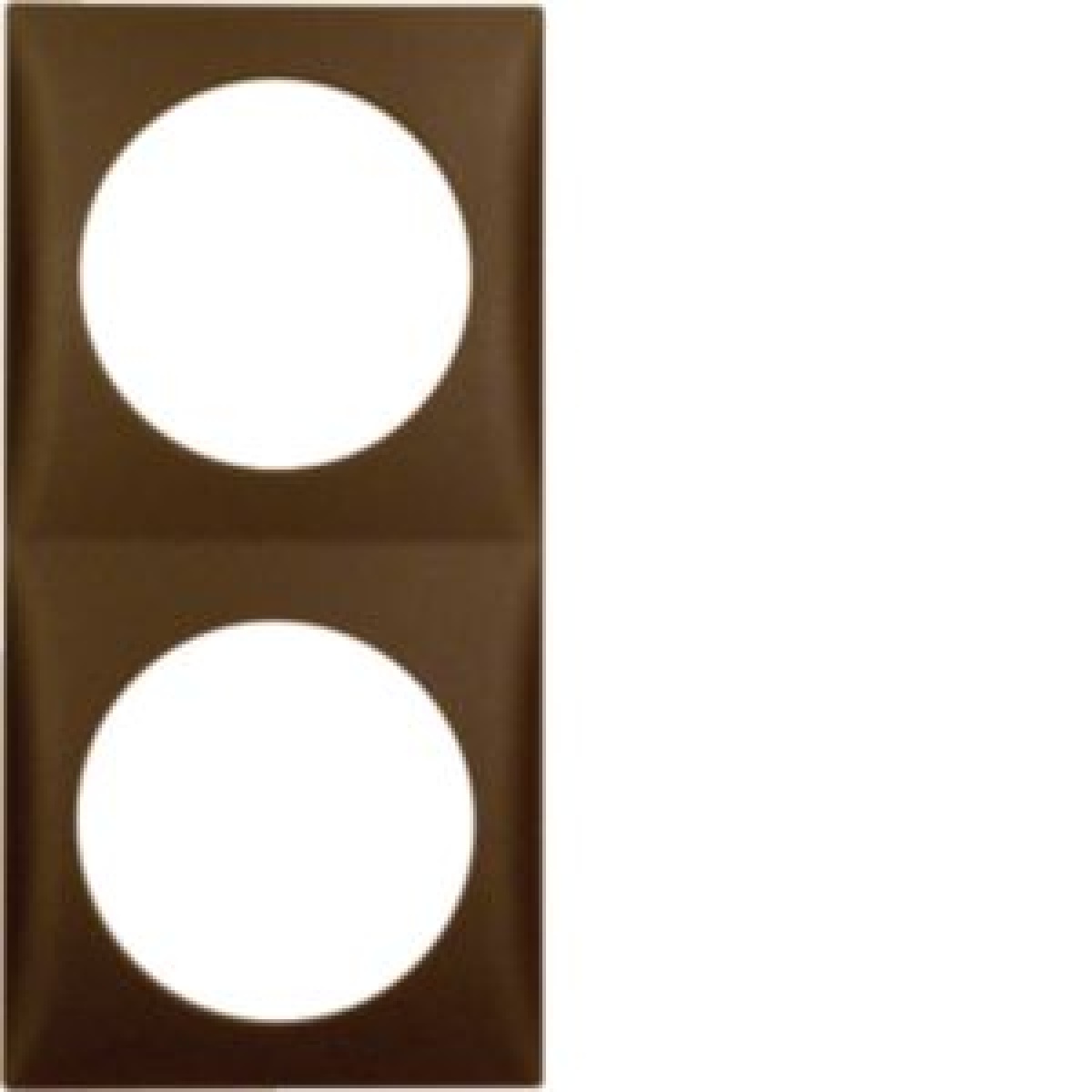 Integro - quadro x2, castanho mate