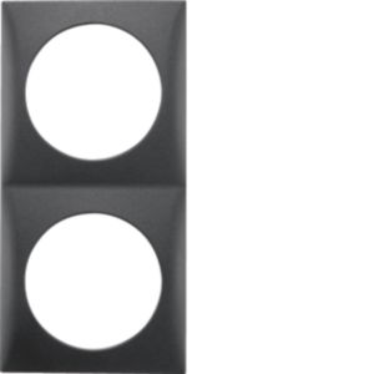 Integro - quadro x2, antracite mate