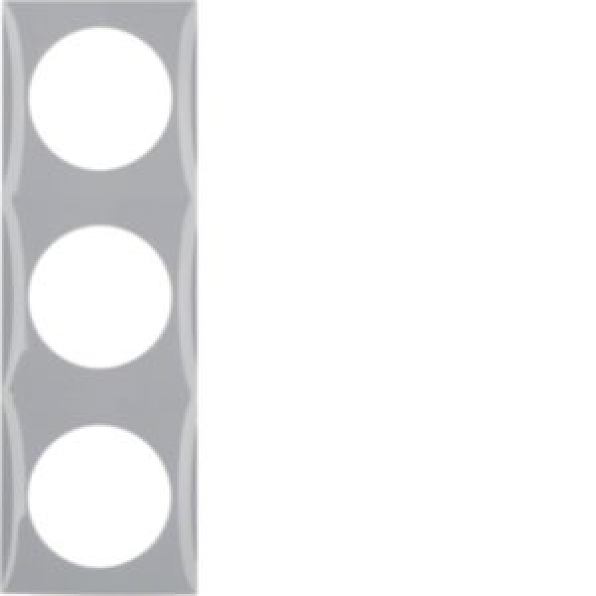 Integro - quadro x3, cinzento