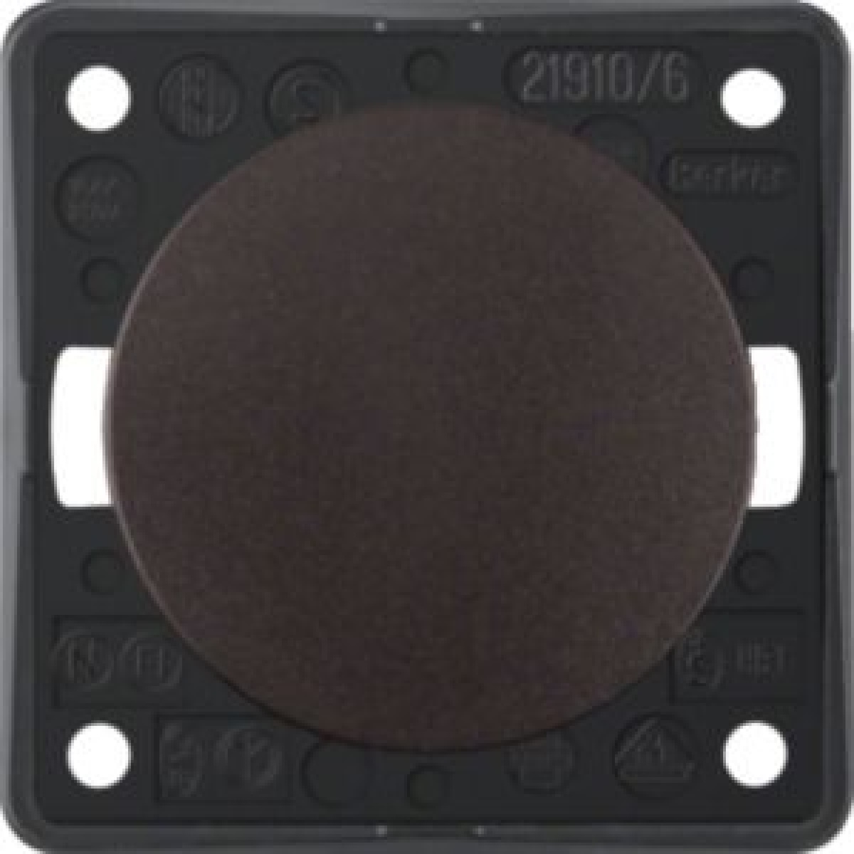 Integro - comutador escada, castanh mate