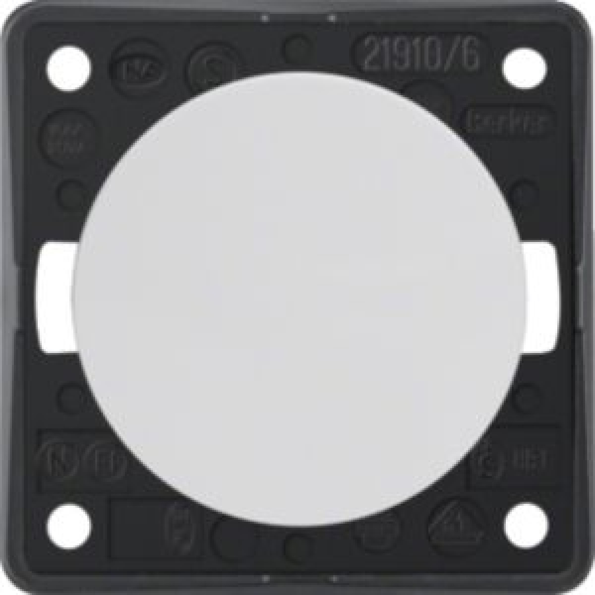 Integro - comutador escada, branco