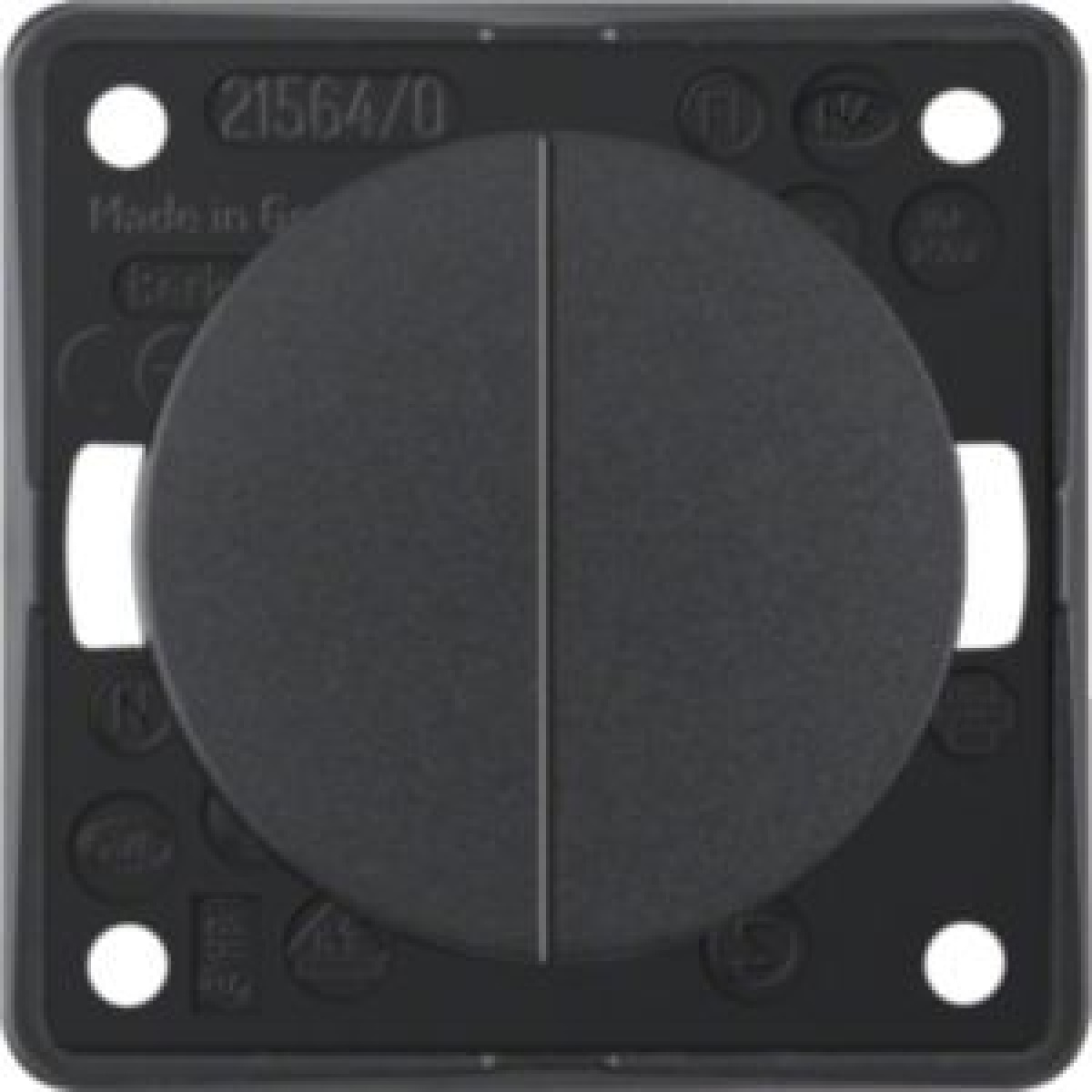 Integro - botão duplo 1 entr, antrc mate