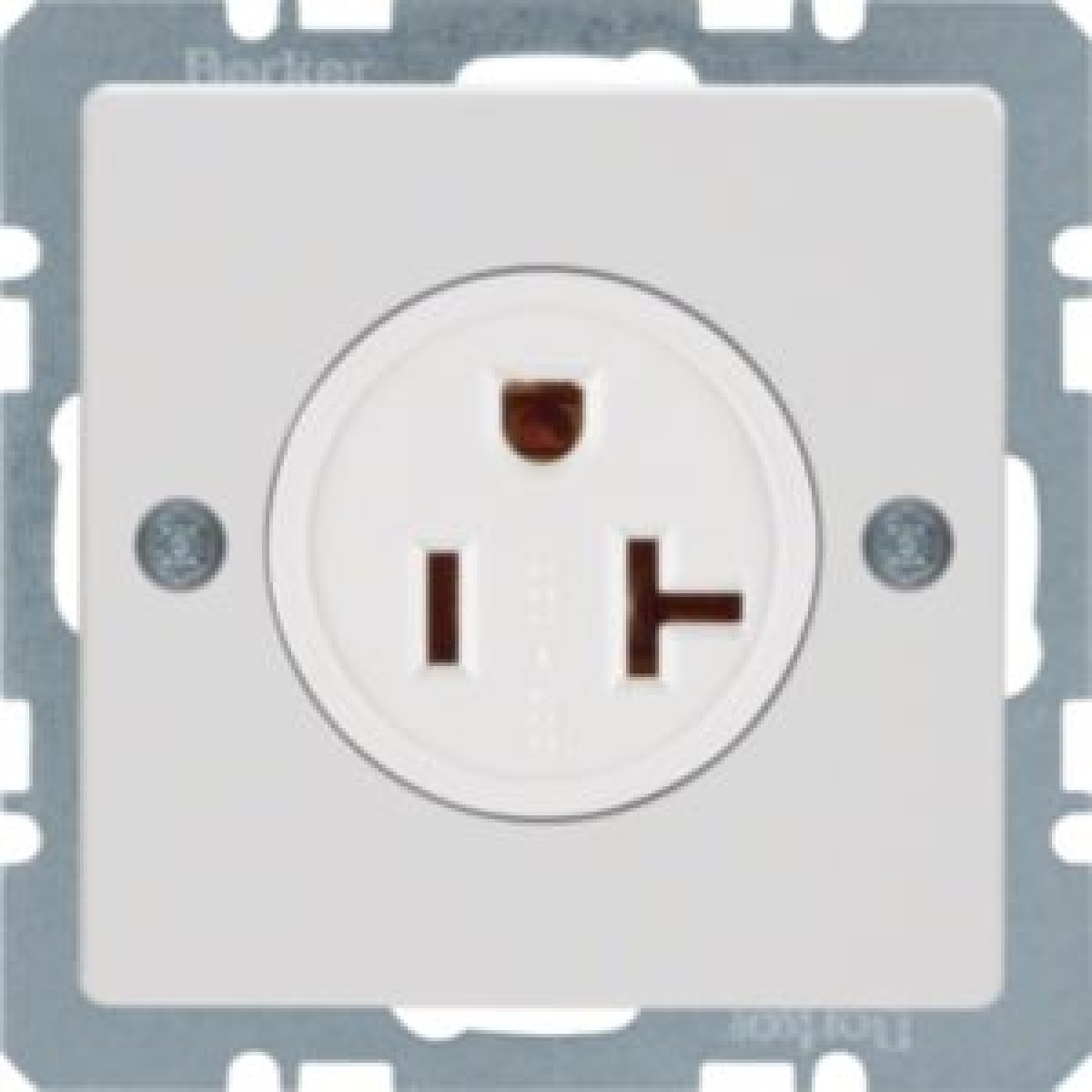 Q.x - tomada NEMA 5-20 R, branco