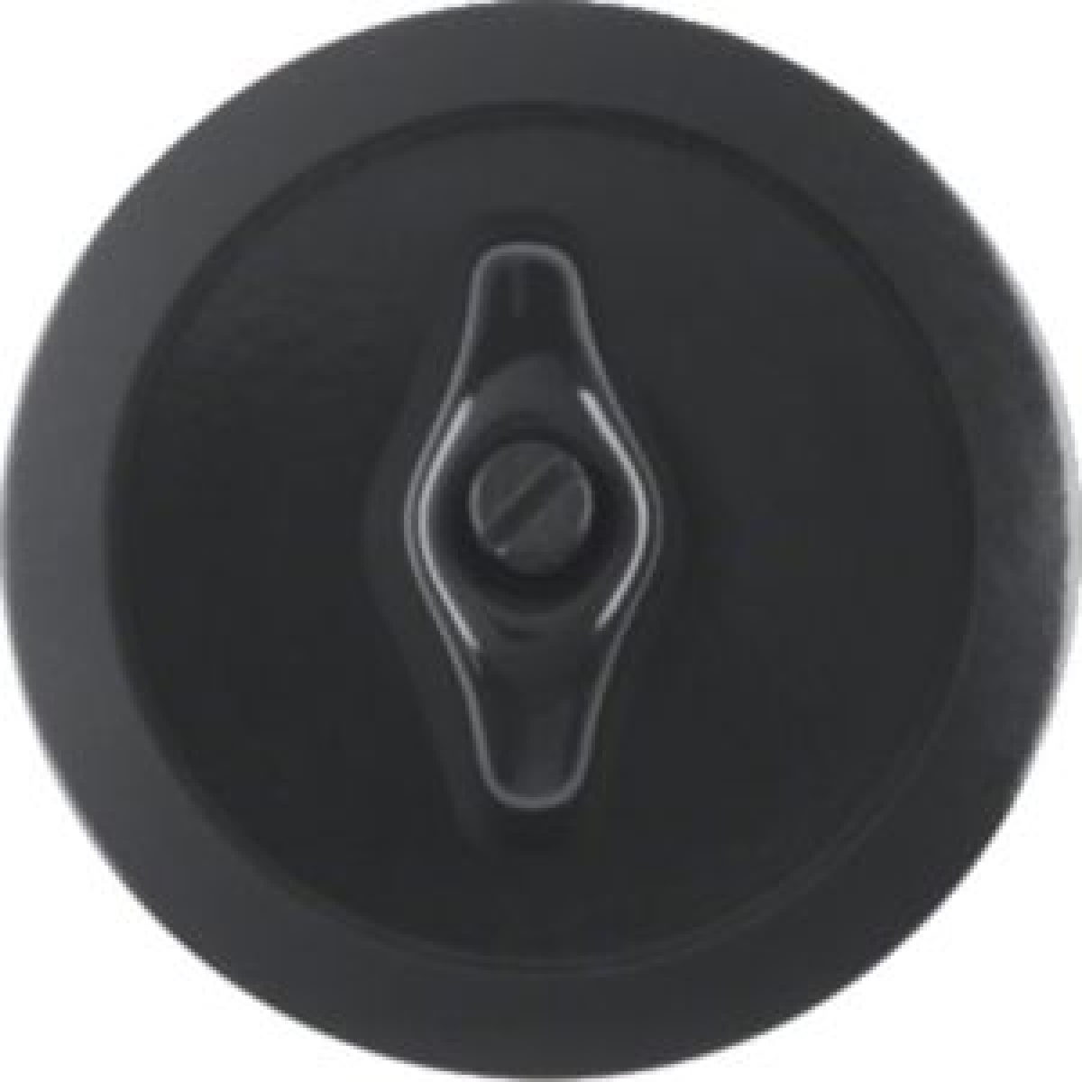 Centro  Tecla com botão, série 1930, preto