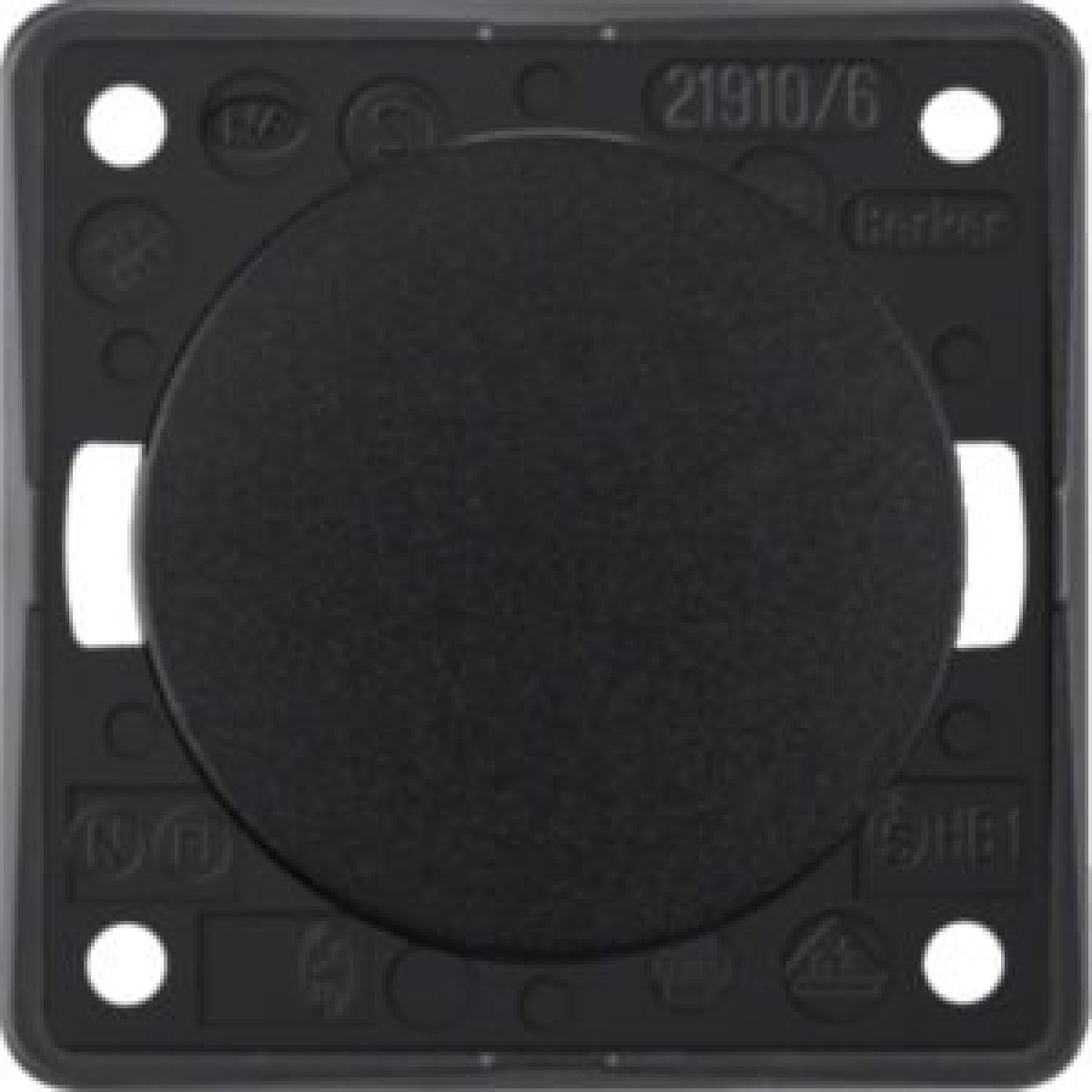 Integro - comutador escada, preto