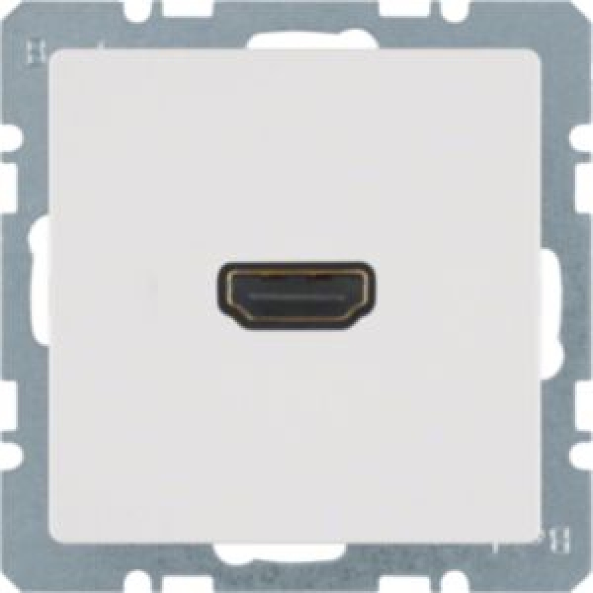 Q.x - tomada HDMI, branco