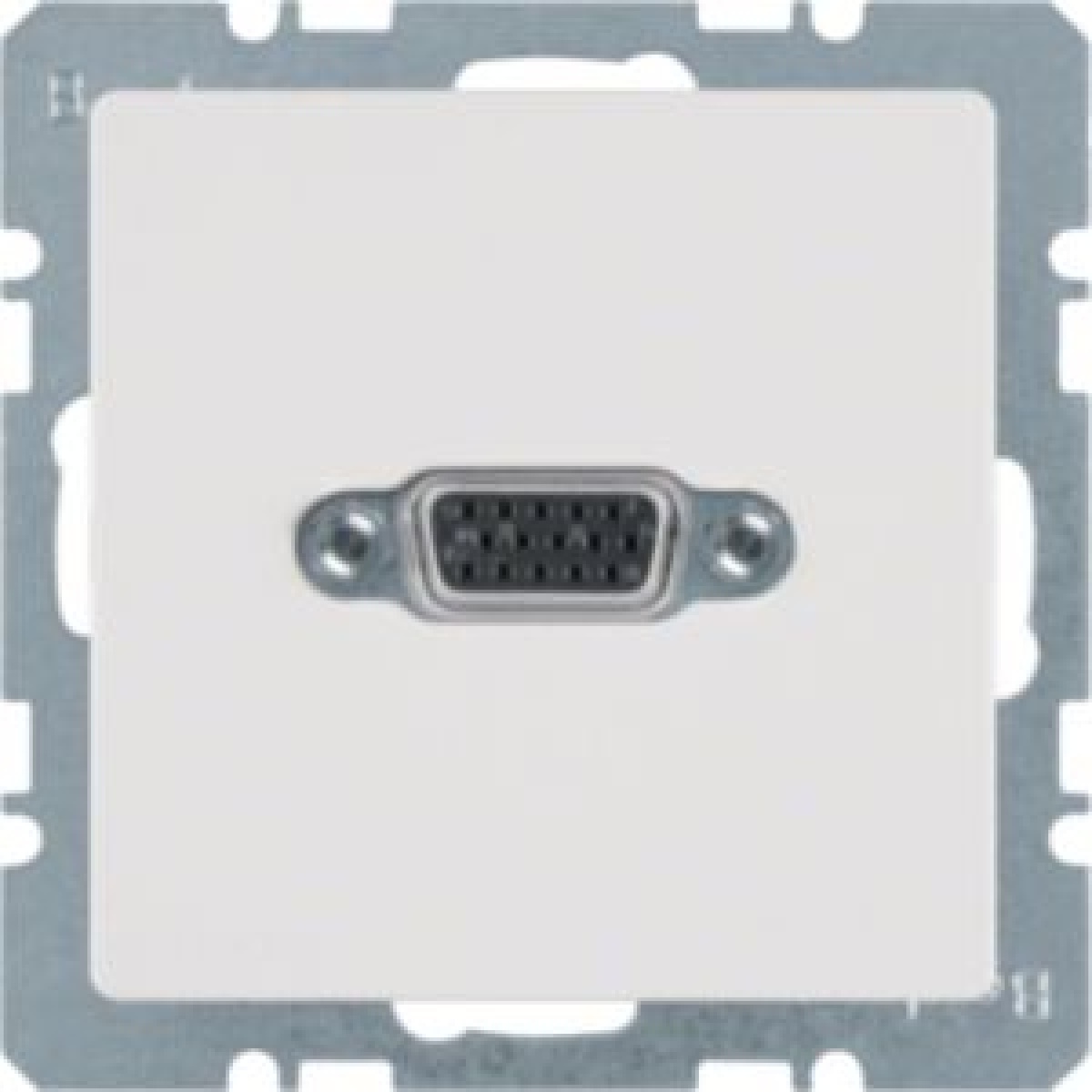 Q.x - tomada VGA paraf., branco