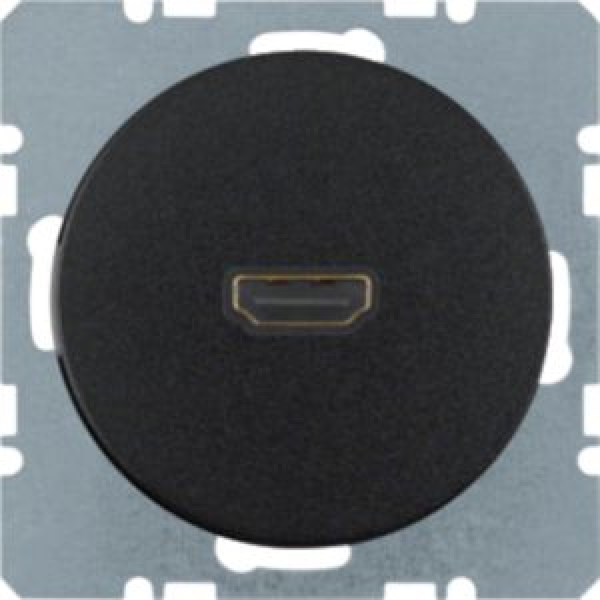 R.1R.3 - tomada HDMI, preto