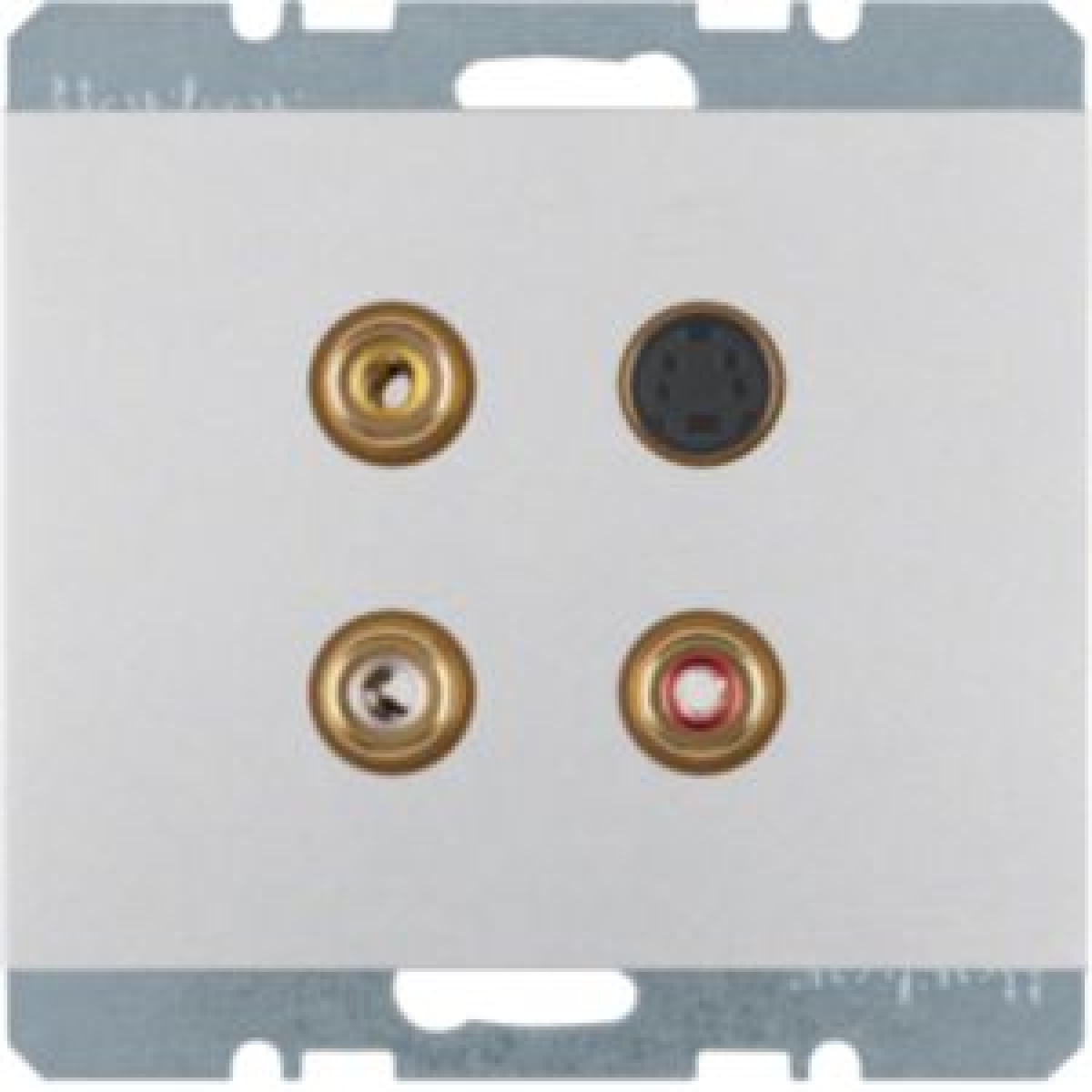 K.1K.5 - tomada 3xRCAS-video, alum lac