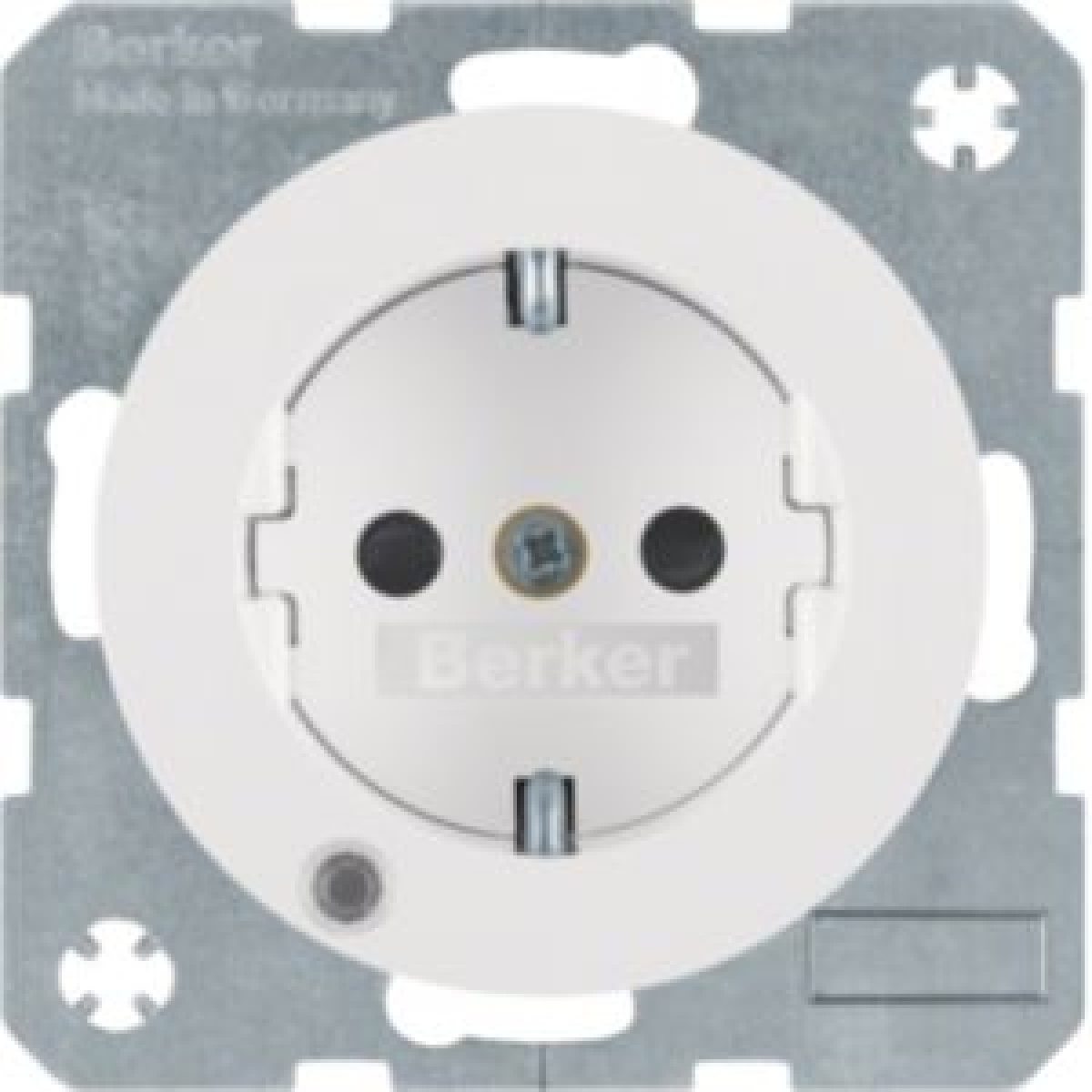 R.1R.3 - Schuko cLED controlo, branco