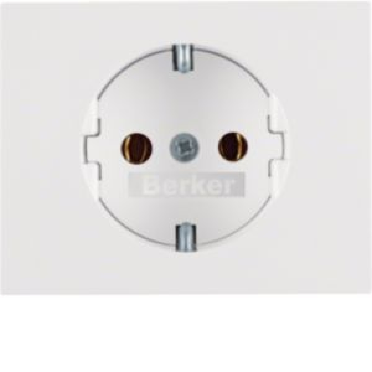 K.1K.5 - esplh. Schuko cobtur., branco