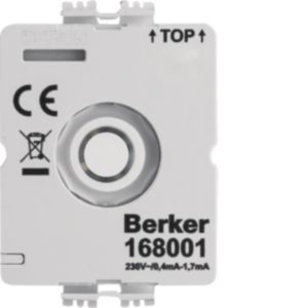 LED p comandos rotativos, 230V, s N