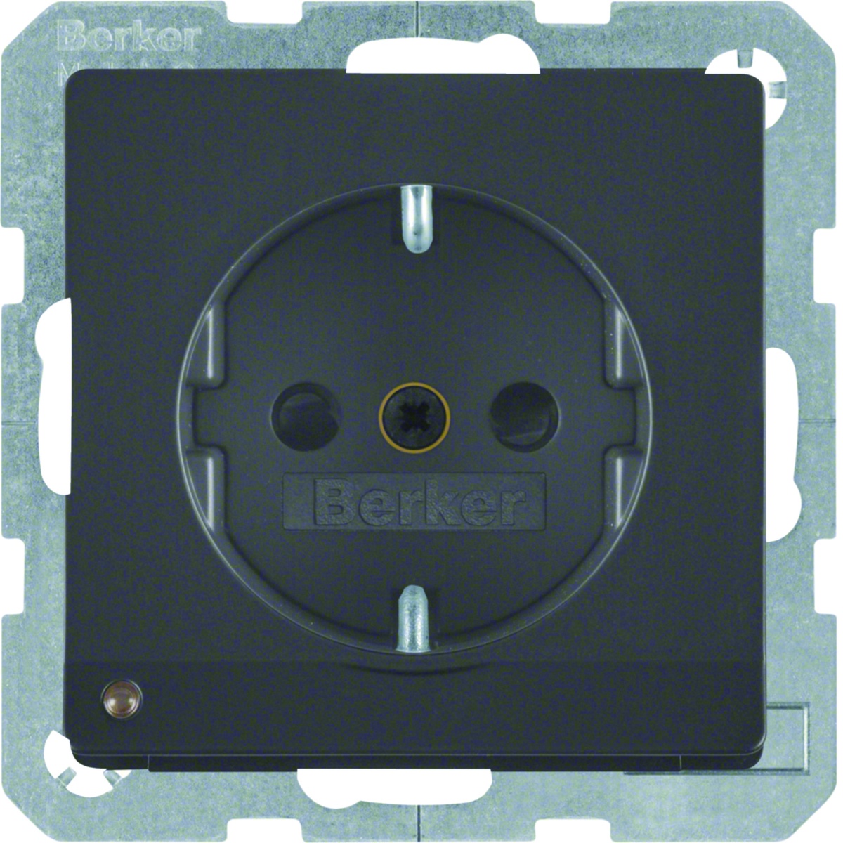 Q.x - Schuko cLED orient., antrac