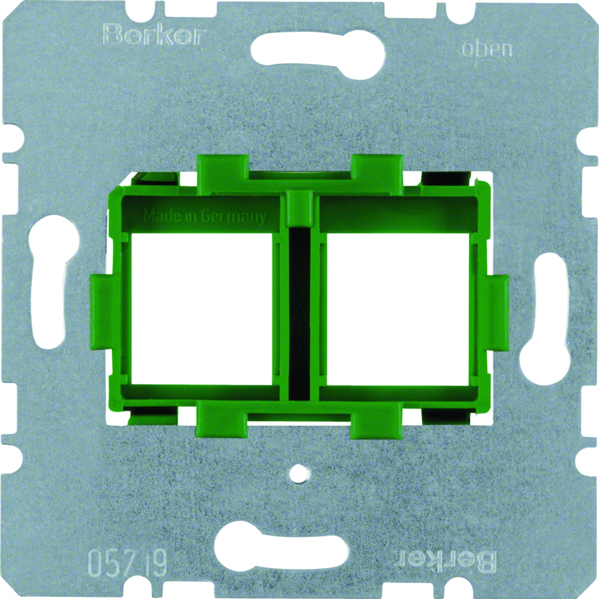 Suporte duplo, verde