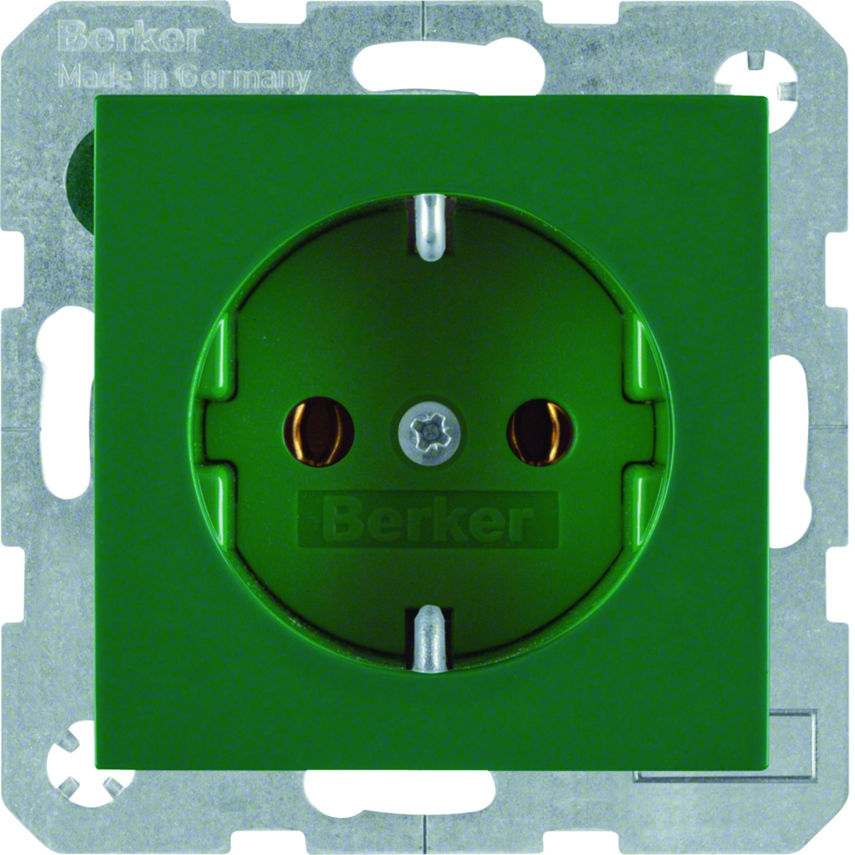 S.1B.x - tomada Schuko, verde