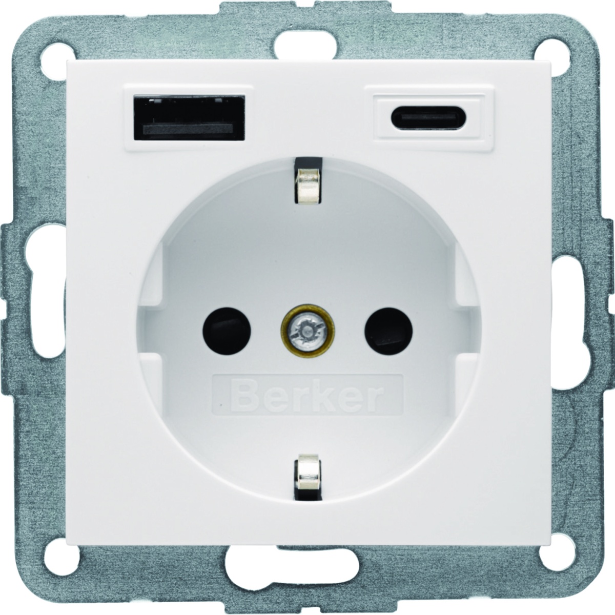 S.1B.x Schuko c USB AC 20W PD, creme