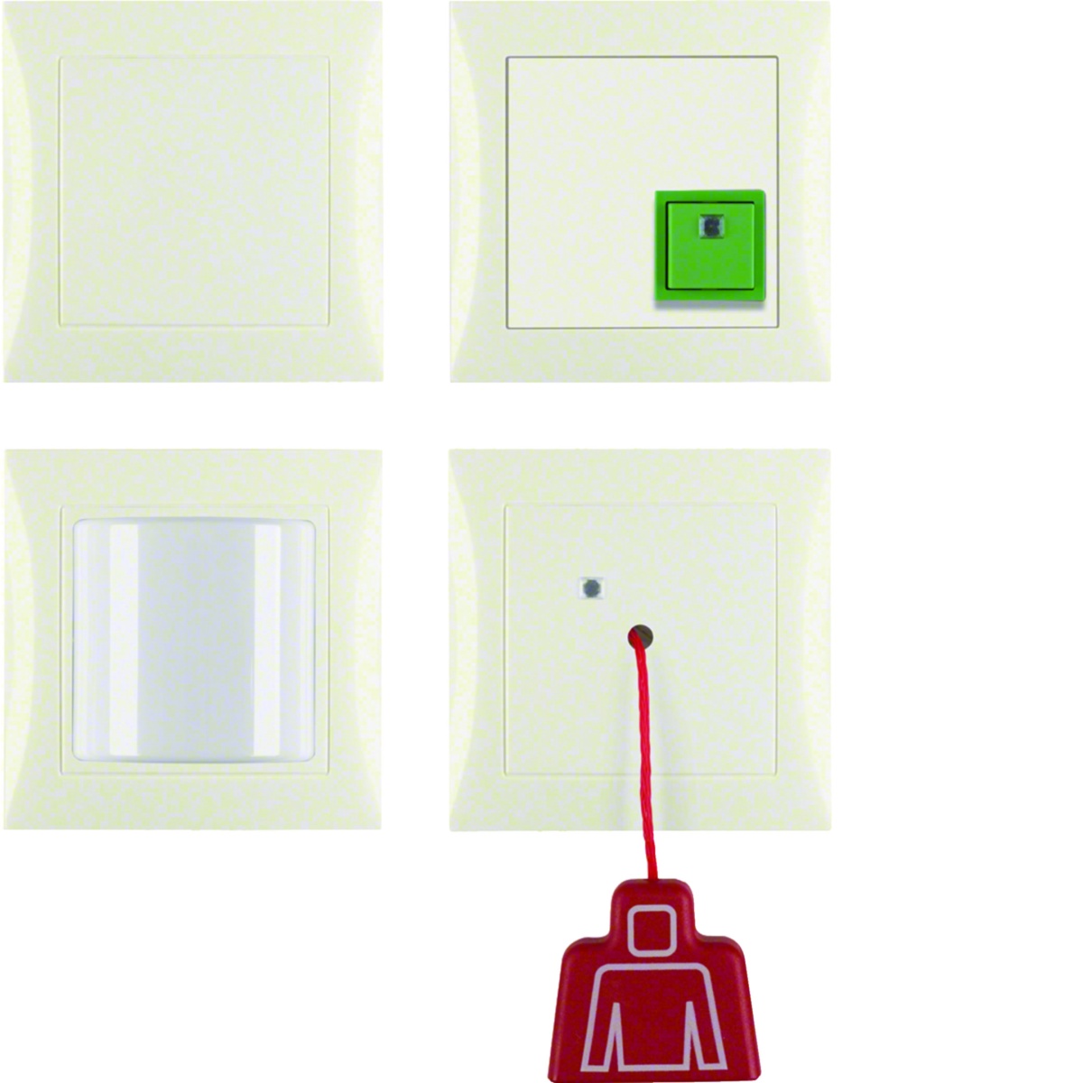 S.1 - Kit chamada emerg., monobl, creme