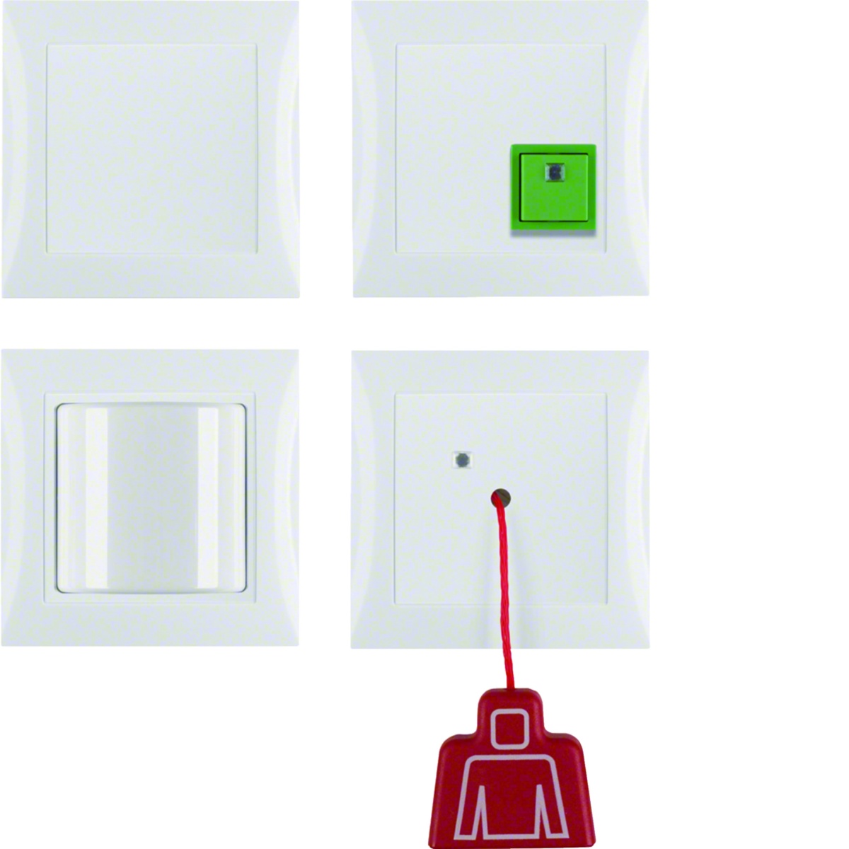 S.1 - Kit chamada emerg., monobl, branco