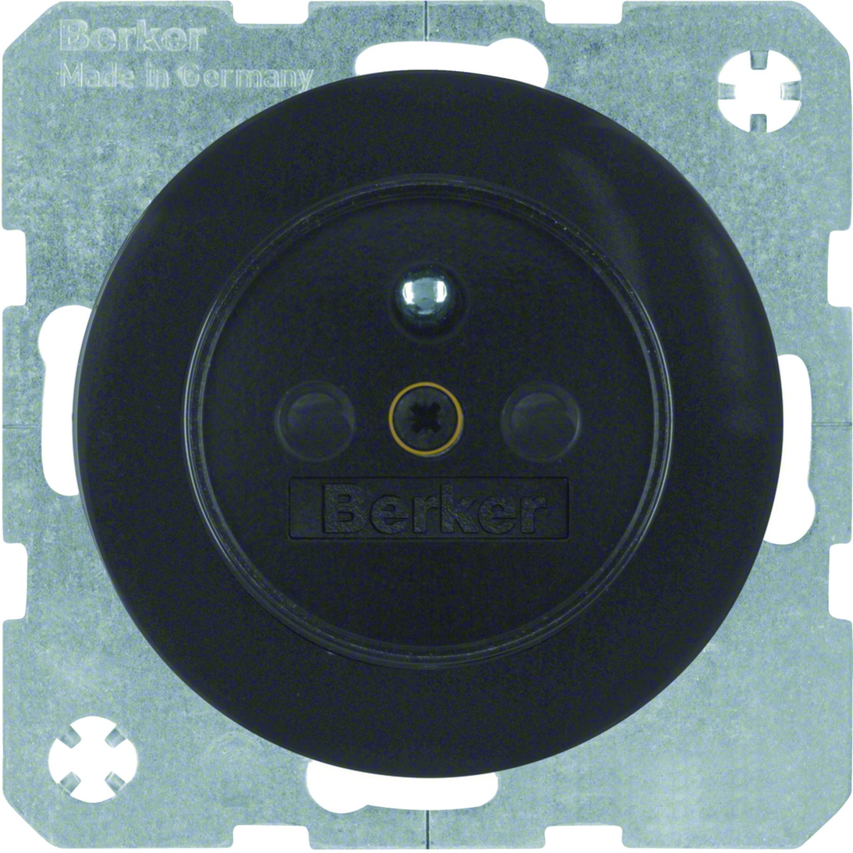 R.1R.3 - tomada FR obturad., preto