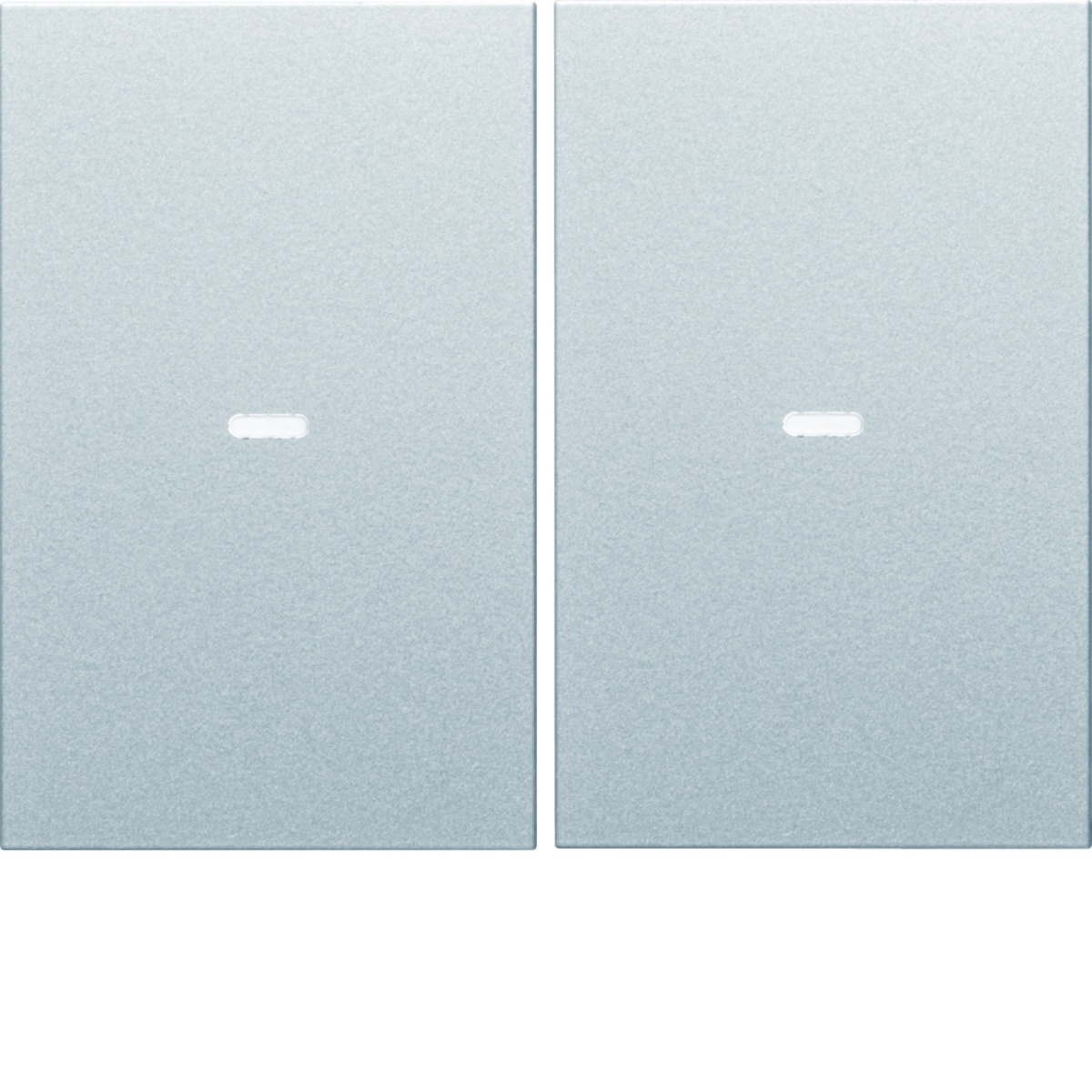 Tampa p BP KNX K.x 2 teclas c BCU, alu