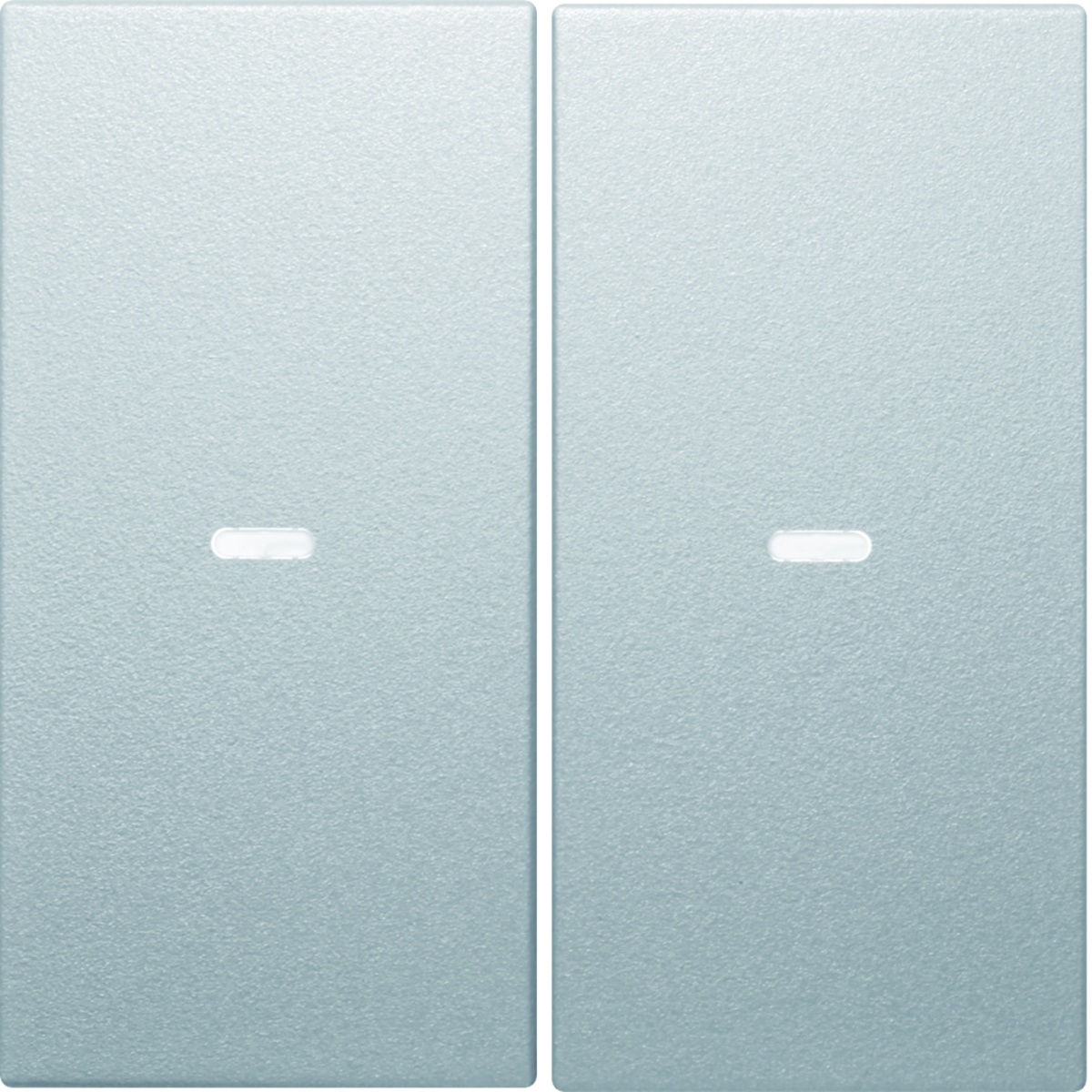 Tampa p BP KNX S.x 2 teclas c BCU, alu