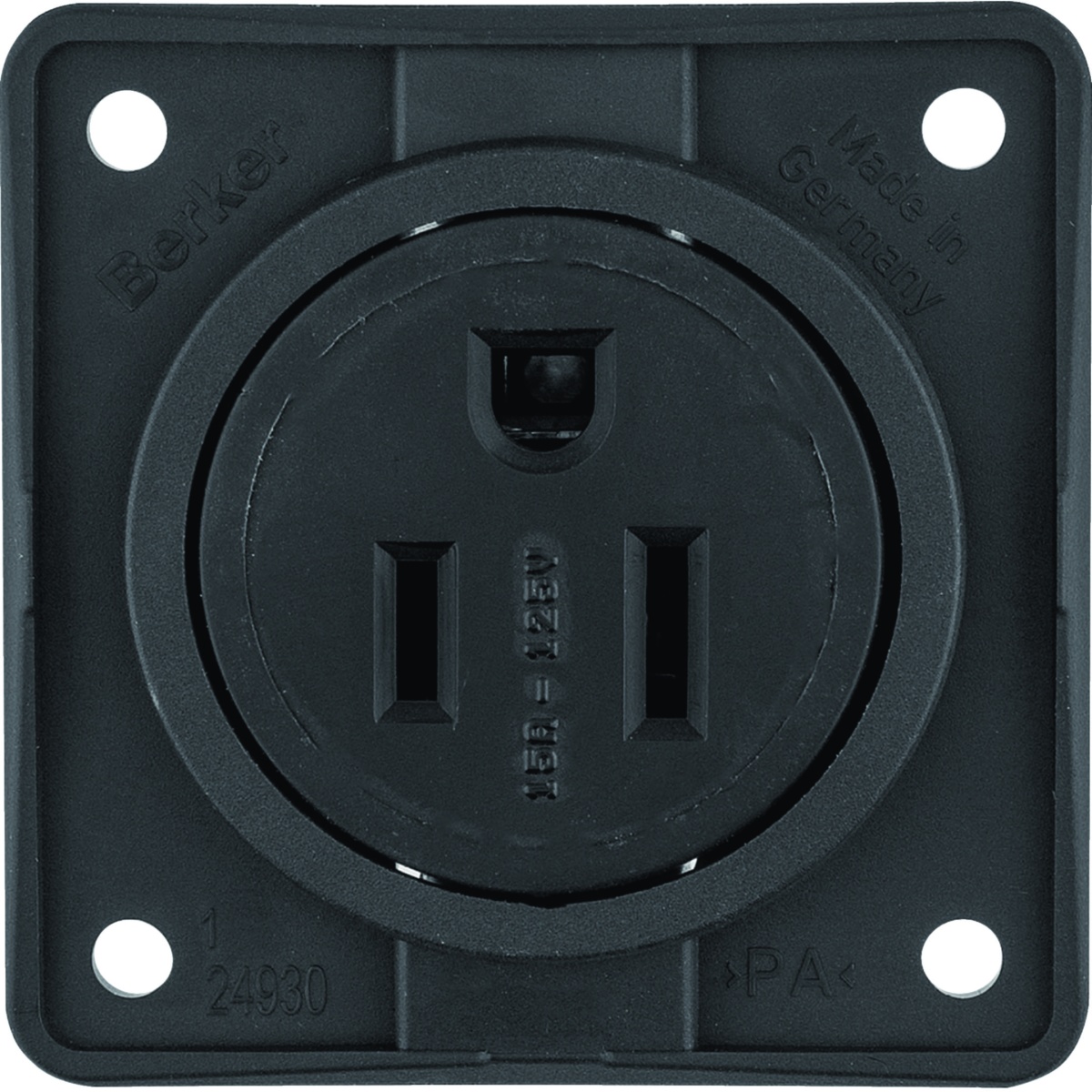 Integro - tomada NEMA 5-15R, castnh mate