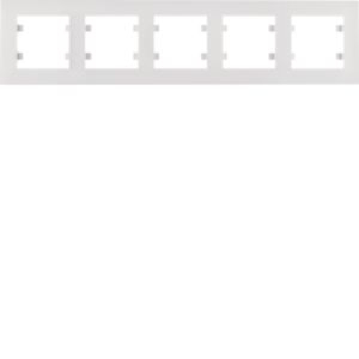 intense Quadro x5 horiz. - branco