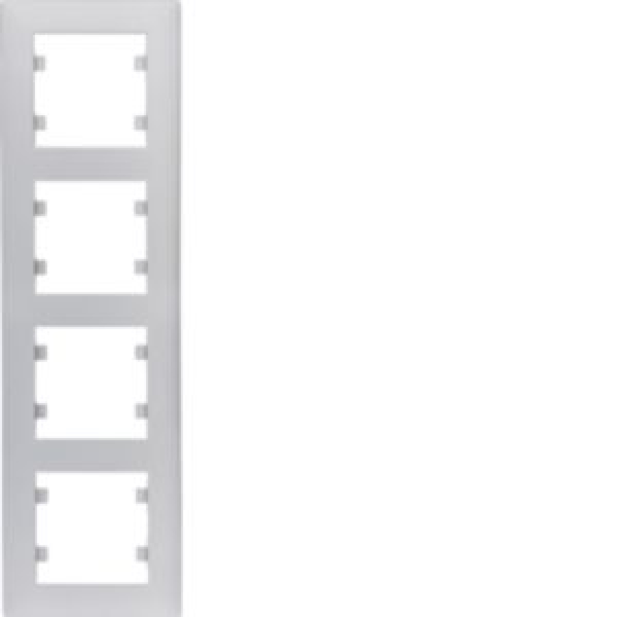 intense Quadro x4 vert. - prata