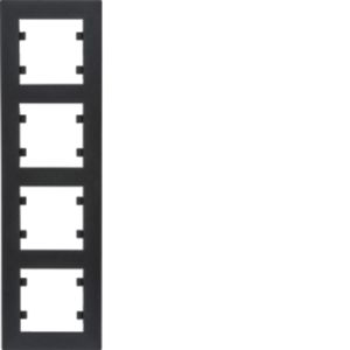 intense Quadro x4 vert. - preto