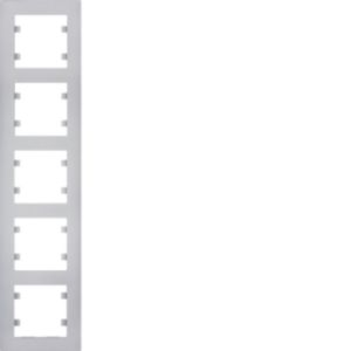 intense Quadro x5 vert. - prata